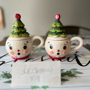 Johanna Parker snowman mugs